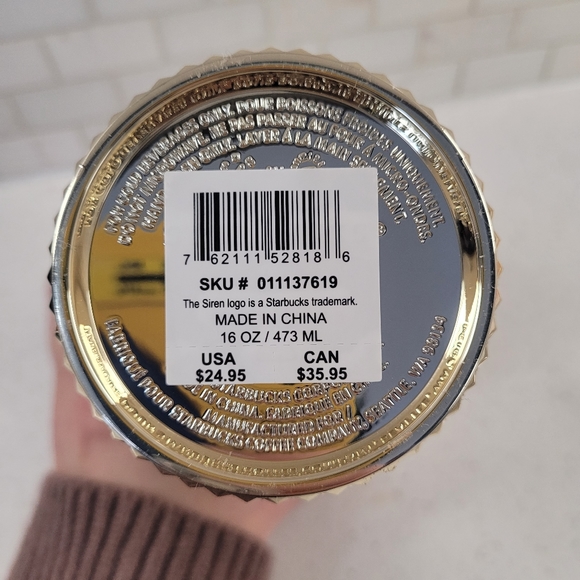 Starbucks Gold Tumbler - Picture 6 of 6